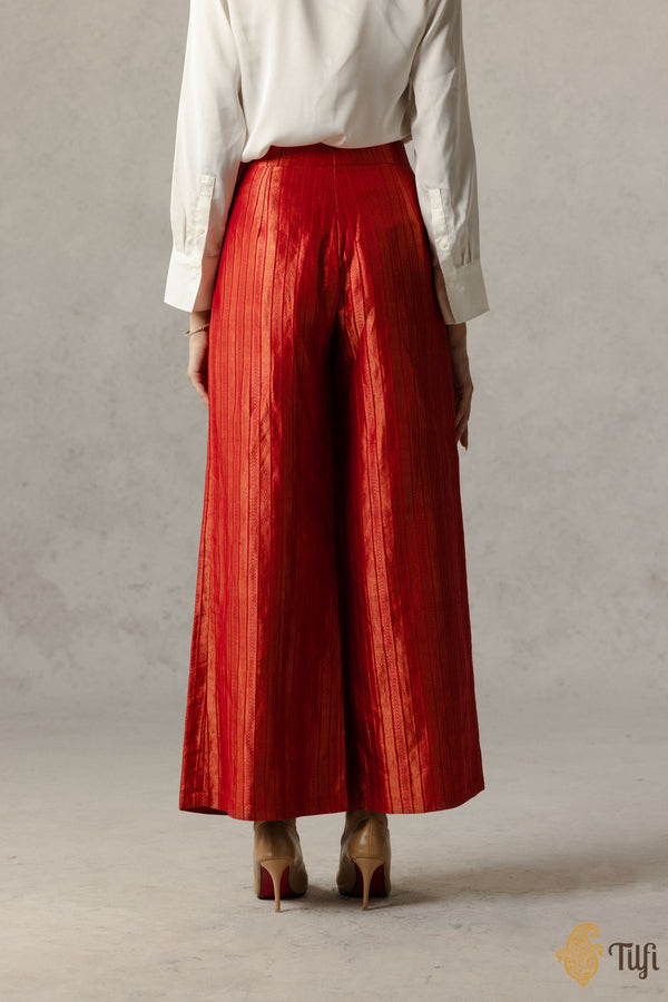 Brocade Pant in Red : BNJ606