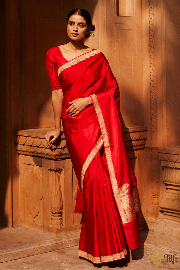 Pure Handwoven Banarasi Sarees - Tilfi