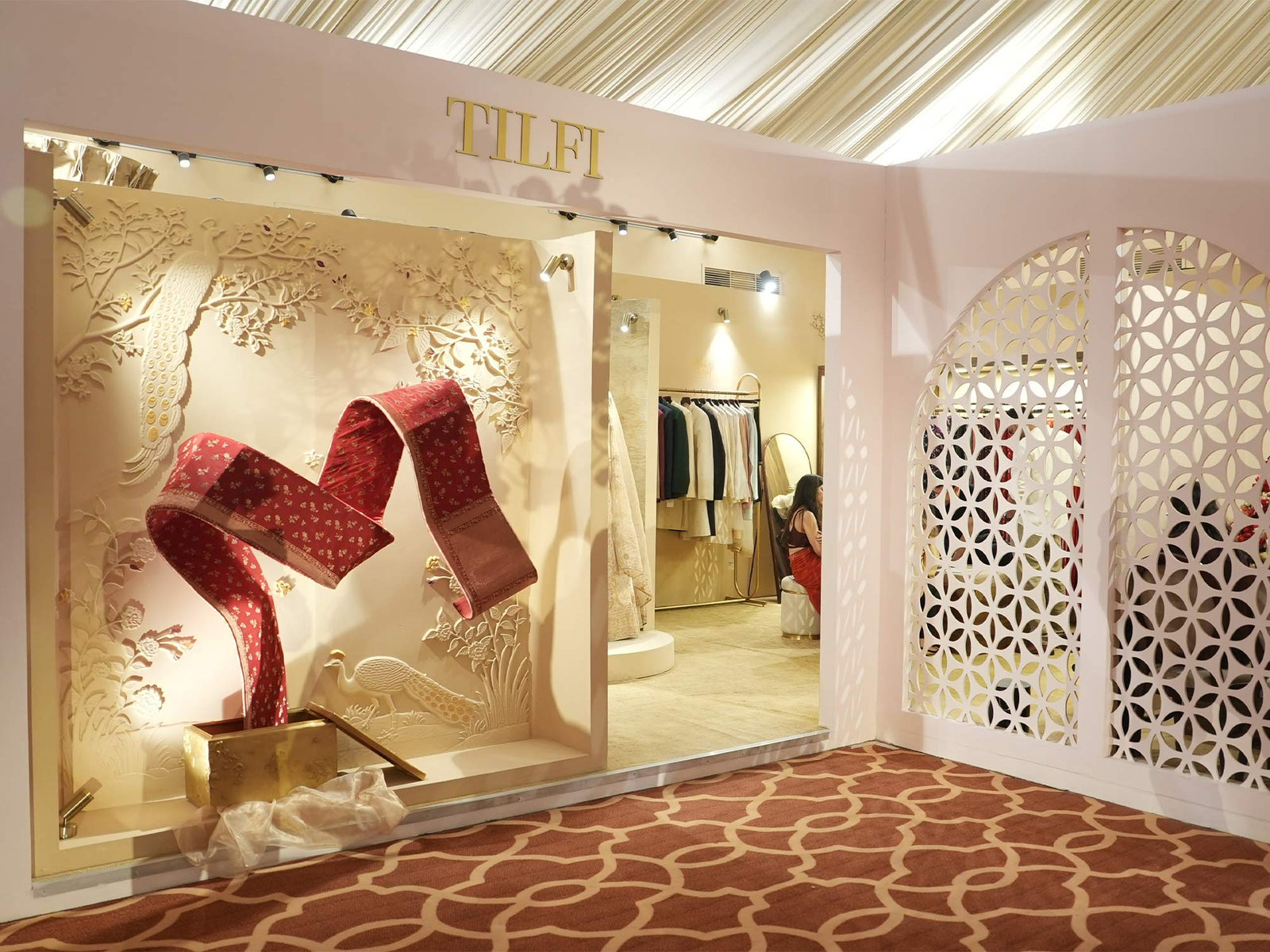Tilfi at the Vogue Wedding Atelier