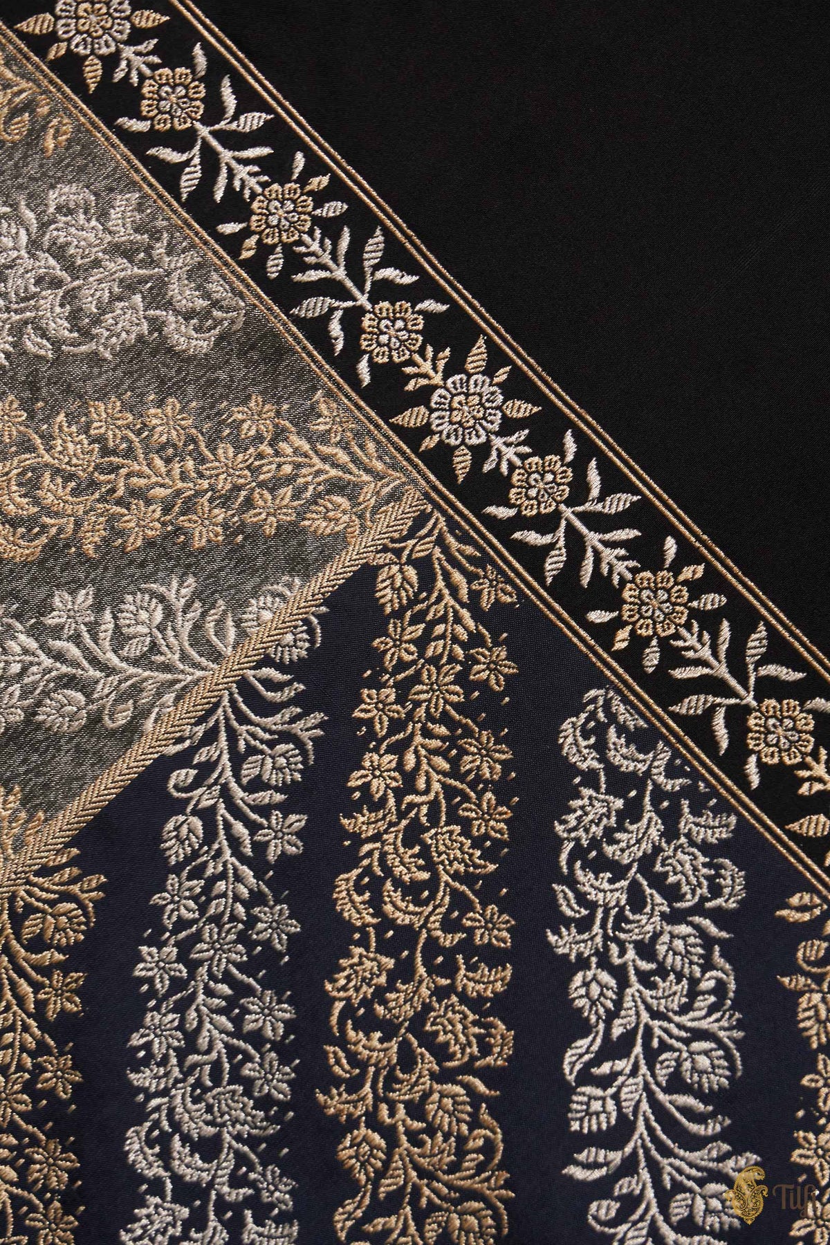 Pre-order: 'Circle of Life' Black-Grey Handwoven Textile Wall Art