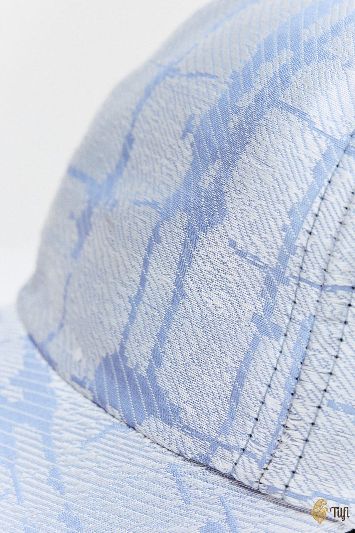 Pure Handwoven Silk Abstract Texture Cap