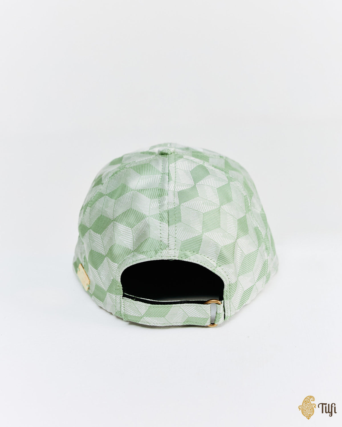 Pure Handwoven Silk Optical Art Cap