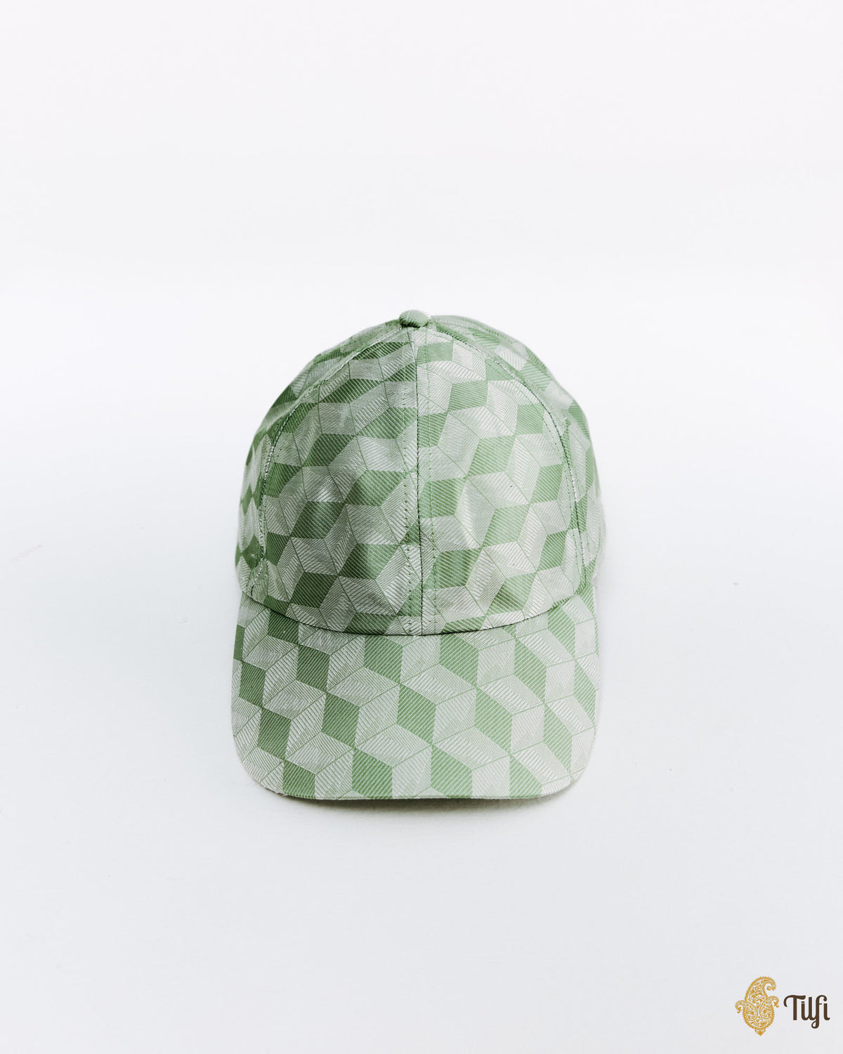 Pure Handwoven Silk Optical Art Cap