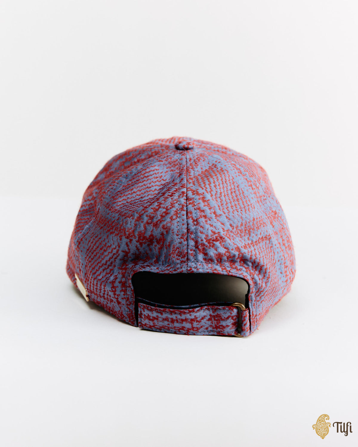 Pure Handwoven Silk Plaid Patterned Cap