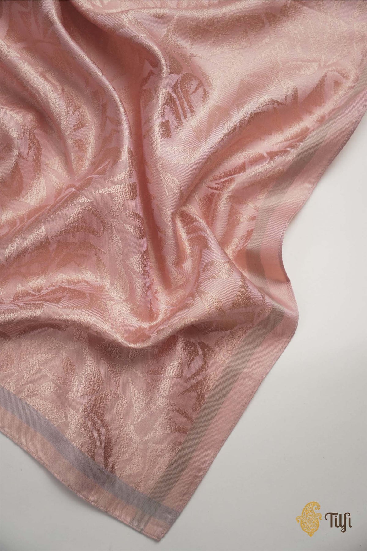 Old Rose Pure Silk Scarf