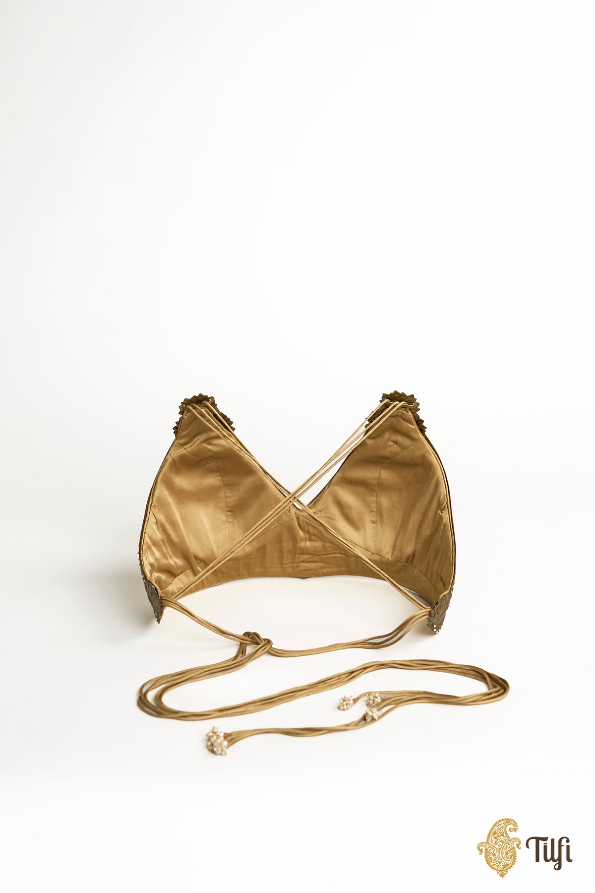 Limited Edition: 'Devangana' Brass Metal Repousse Wearable Bodice