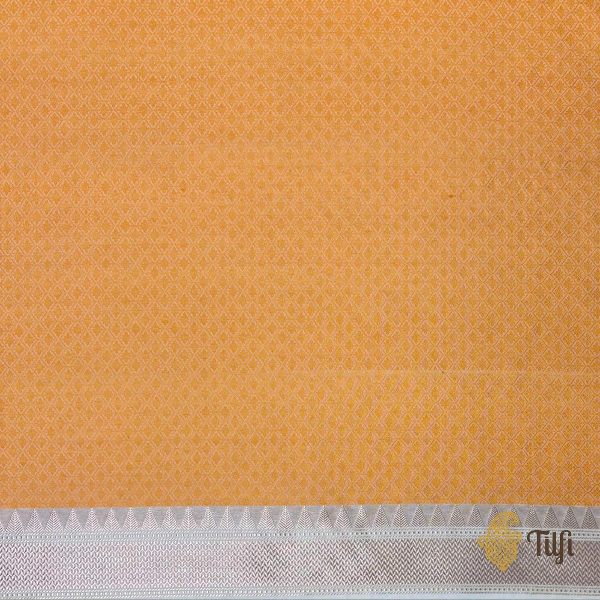 Light Pista Green Pure Kora Silk Banarasi Handloom Saree
