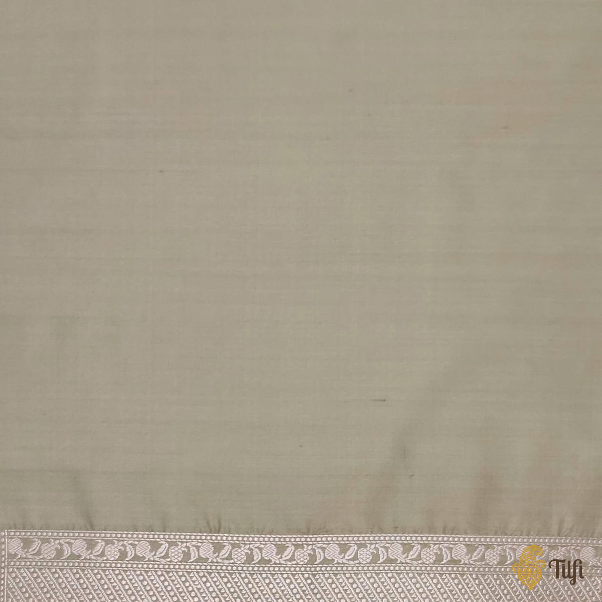 'Madulai' Light Green Pure Katan Silk Banarasi Handloom Saree