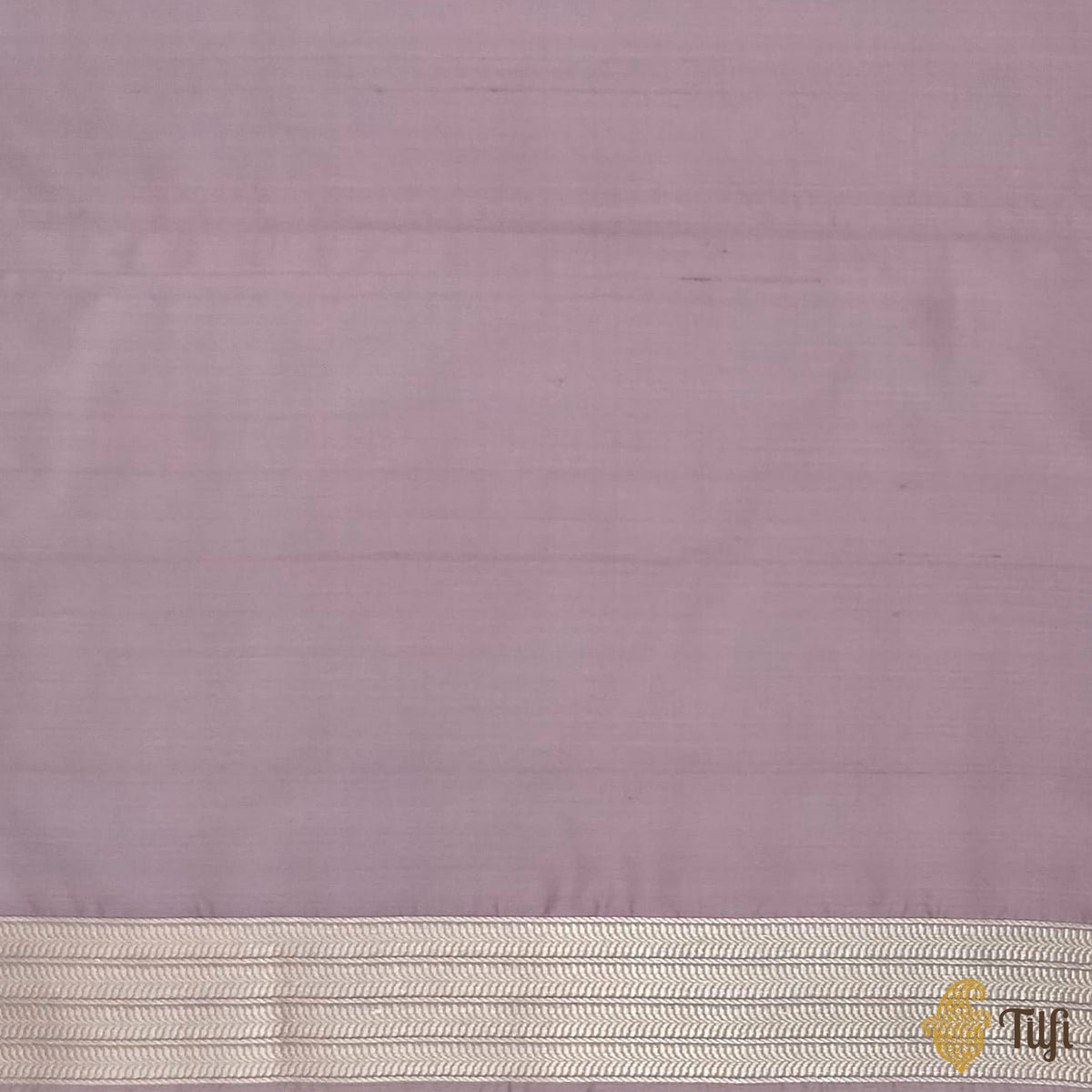 'Gulmohar' Dusty Rose Pink Pure Katan Silk Banarasi Handloom Saree
