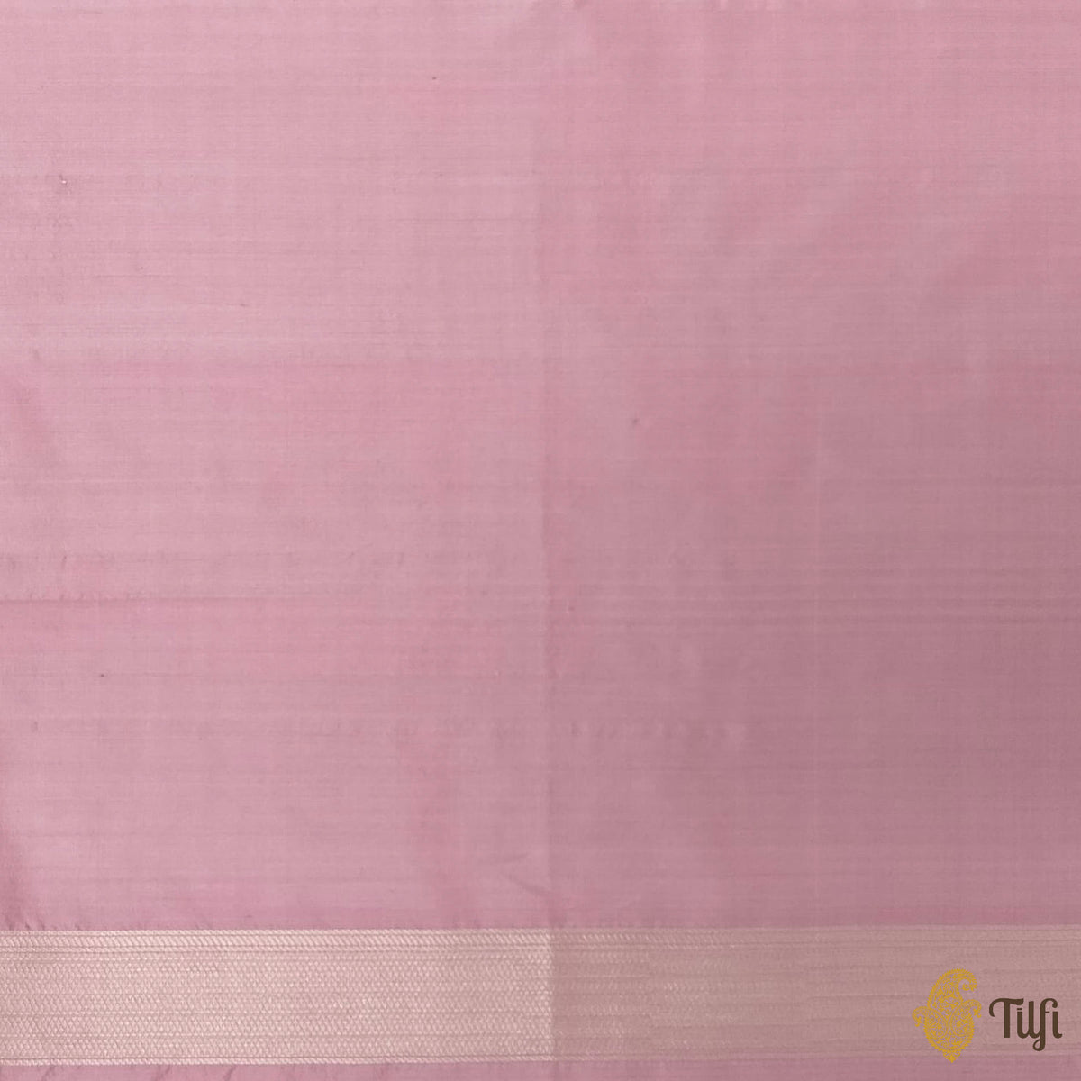 'Jasmine' Light Blush Pink Pure Katan Silk Banarasi Handloom Saree