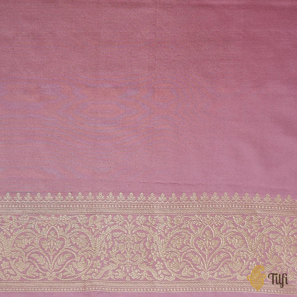 Pink Pure Katan Silk Banarasi Handloom Saree