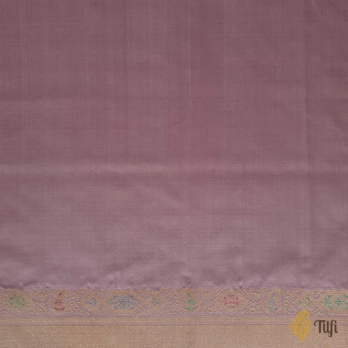 &#39;Rukmini&#39; Rose Pink Pure Katan Silk Banarasi Handloom Saree