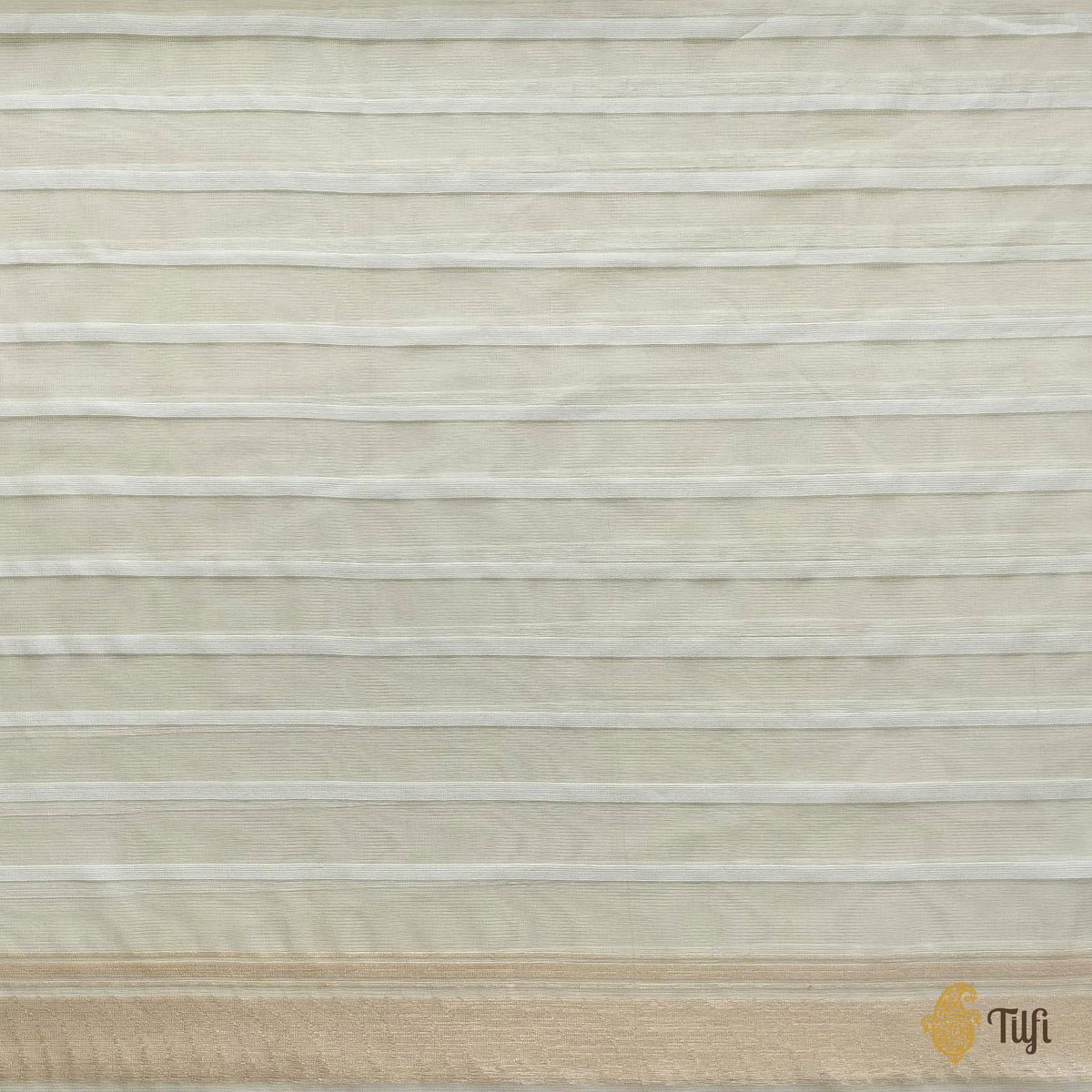 Lemon Yellow Pure Kora Silk Net Banarasi Handloom Saree