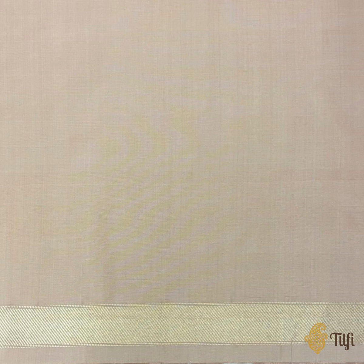 Pre-order: 'Kashi' Peach Pure Katan Silk Tissue Banarasi Handloom Saree