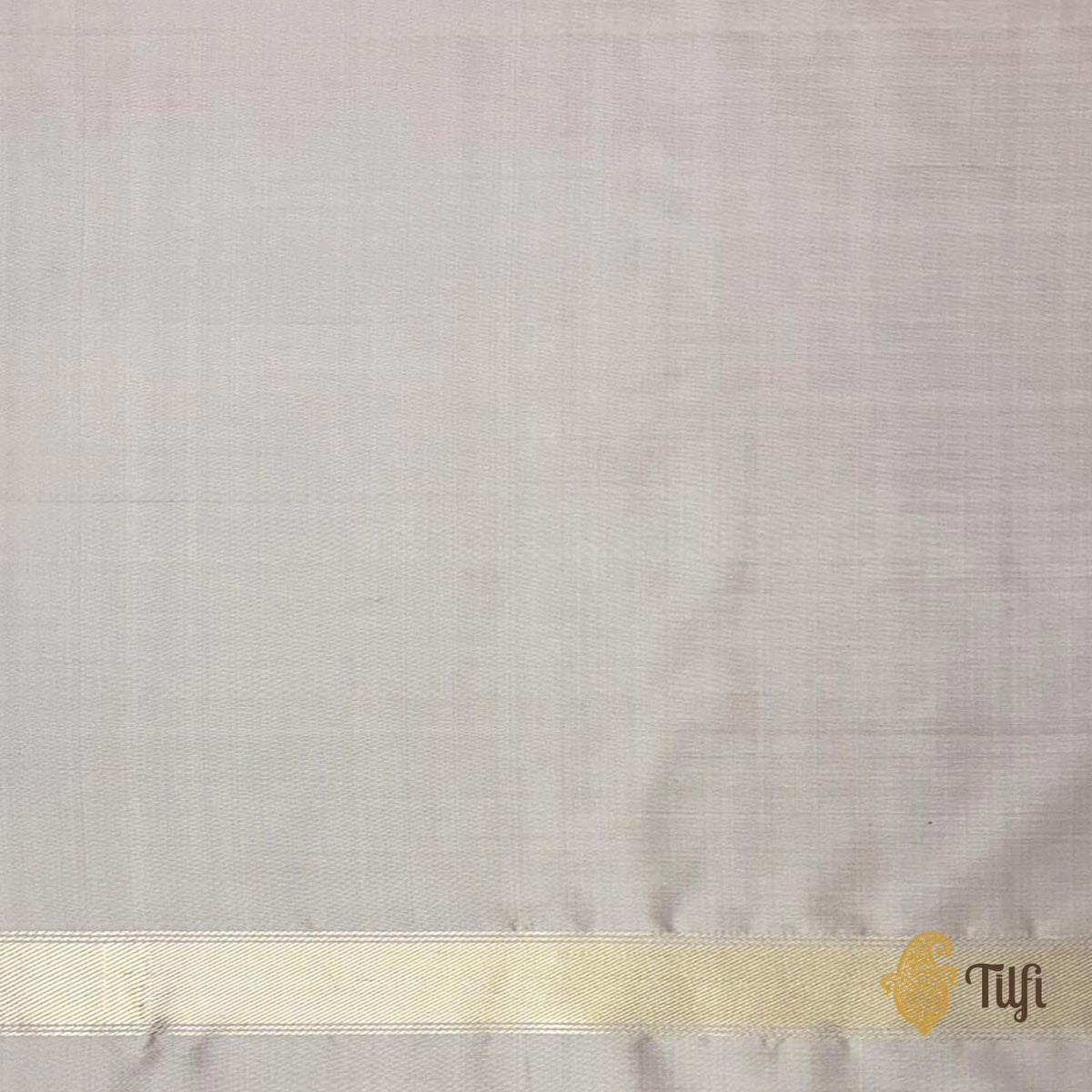 'Kashi' Old Rose Pure Katan Silk Tissue Banarasi Handloom Saree