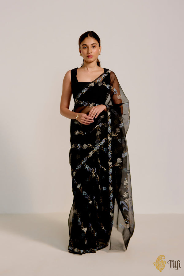 Zarkashi - Real Zari Banarasi sarees by Tilfi Tagged 
