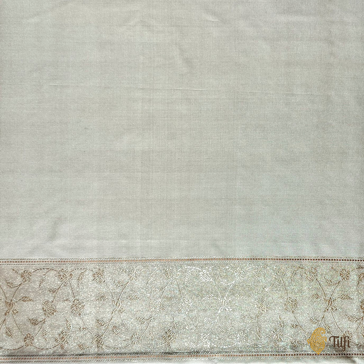 Limited Edition: 'Nazaara' Pure Katan Silk Tissue Real Zari Rangkat Banarasi Handloom Saree