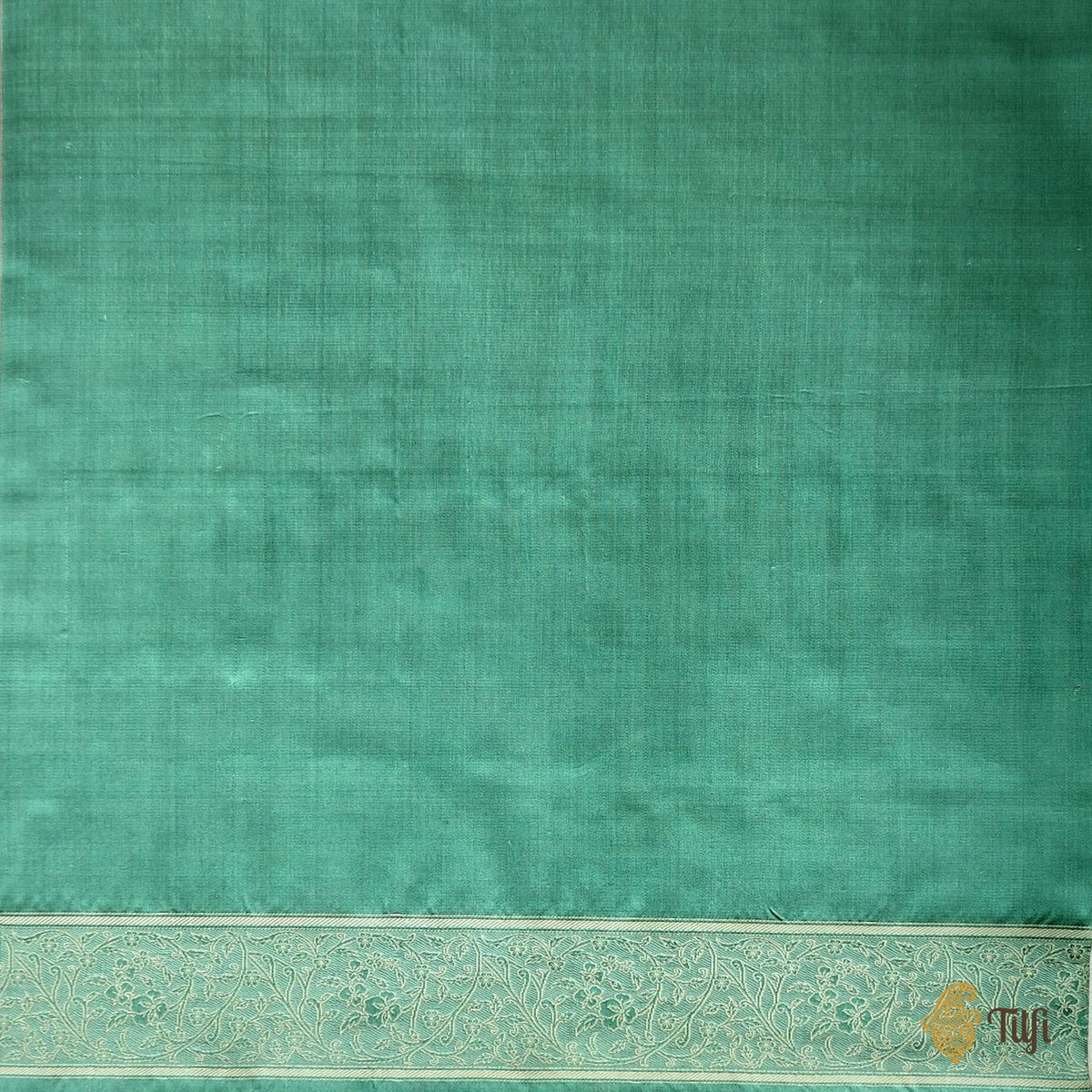 Soft Pink & Blue Pure Soft Satin Tanchoi Banarasi Handloom Saree