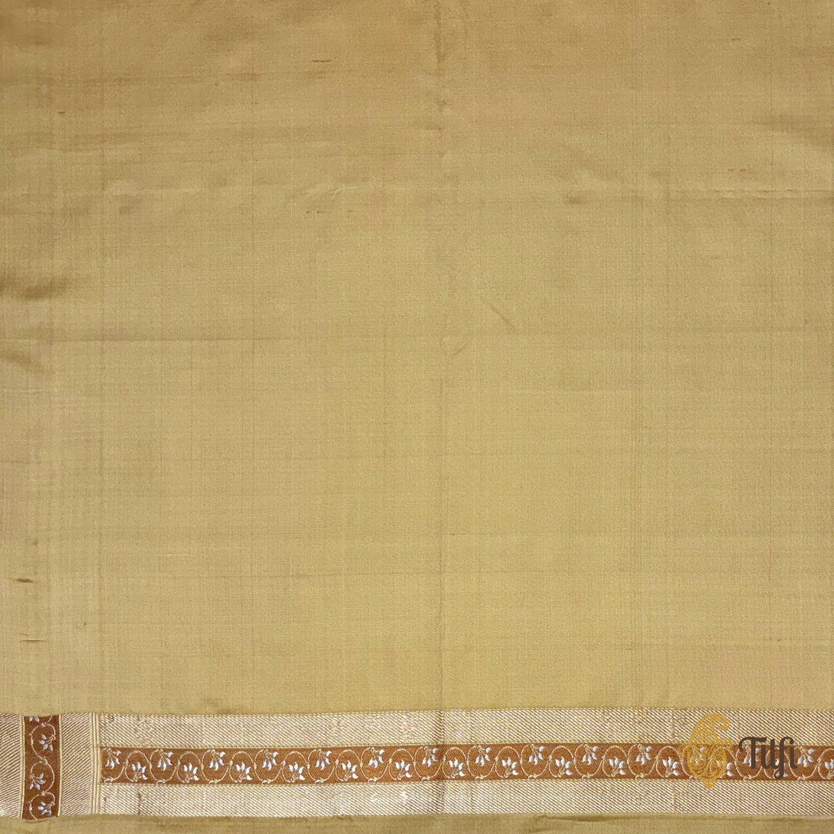 Pre-Order: 'Madanika' Yellow Pure Satin Silk Banarasi Handloom Saree
