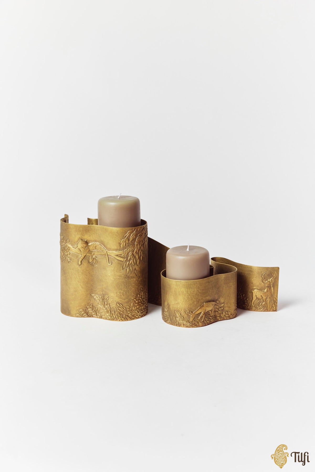 Shikargah Handcrafted Candle Holder Set