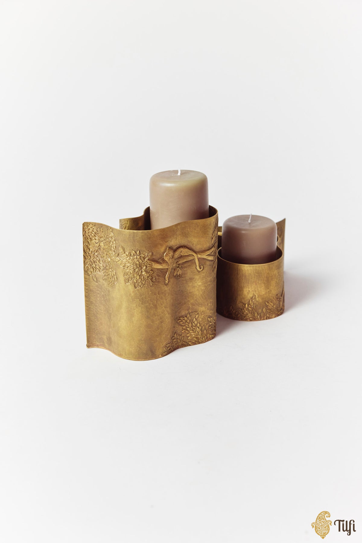 Shikargah Handcrafted Candle Holder Set