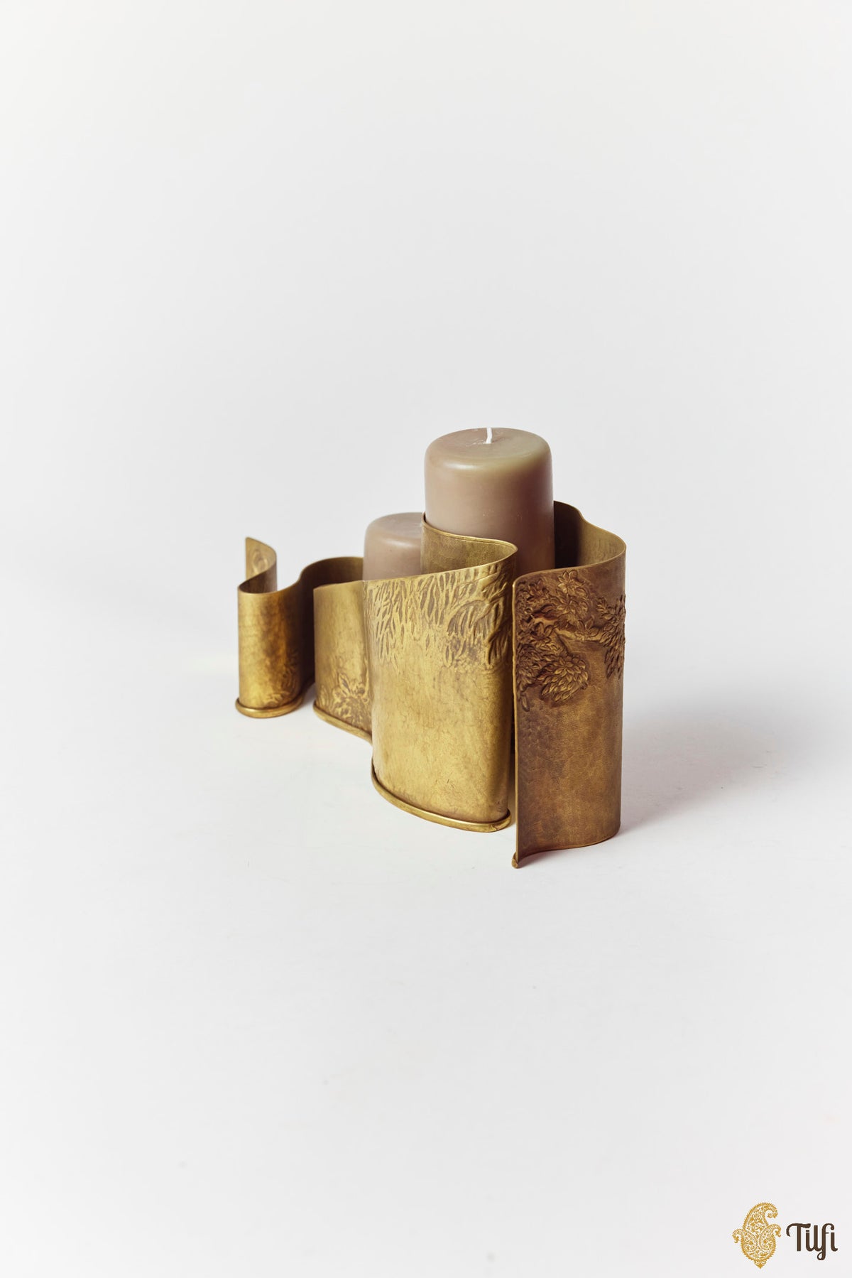 'Stillness and Sight' Handcrafted Double Candle Holder