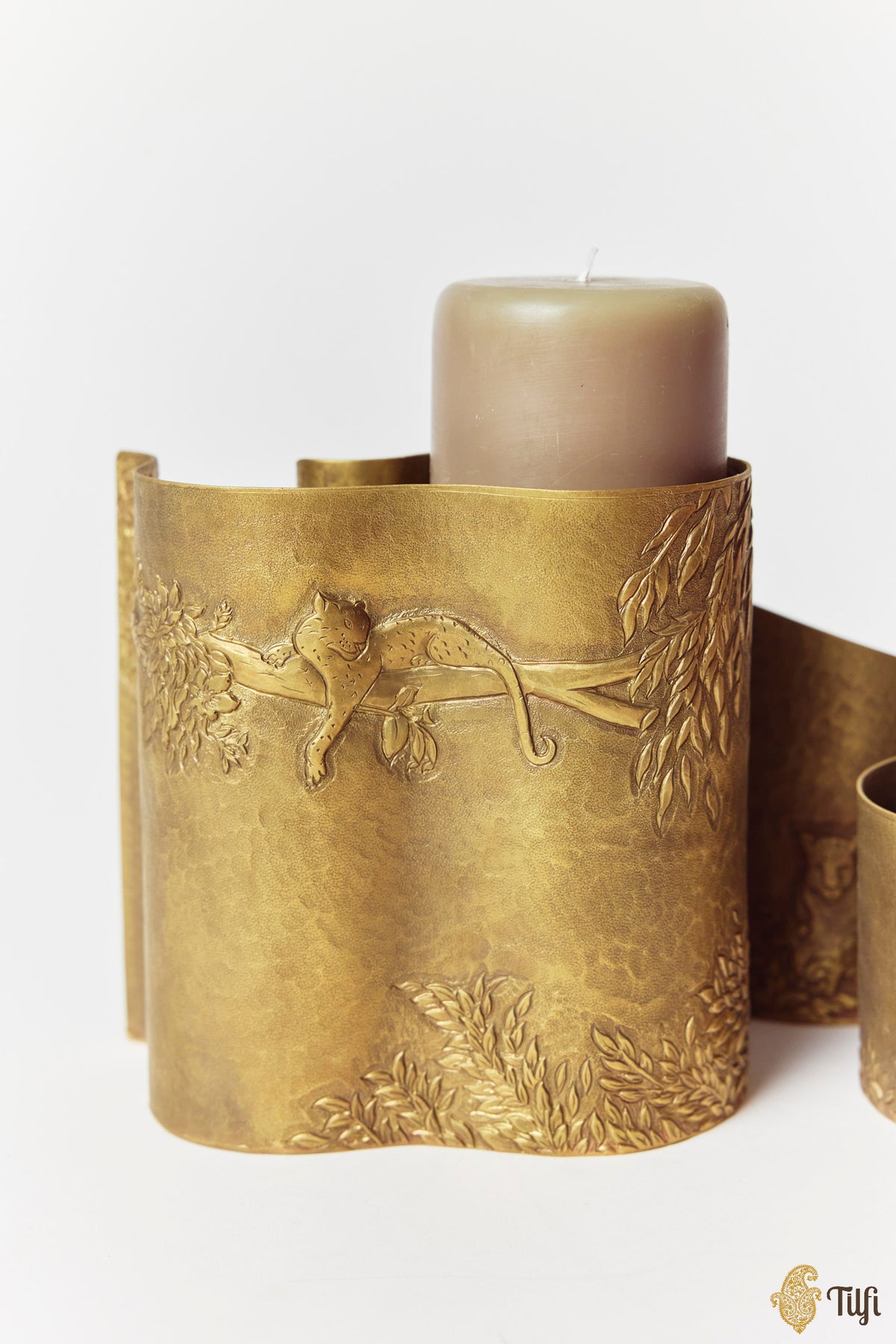 'Stillness and Sight' Handcrafted Double Candle Holder