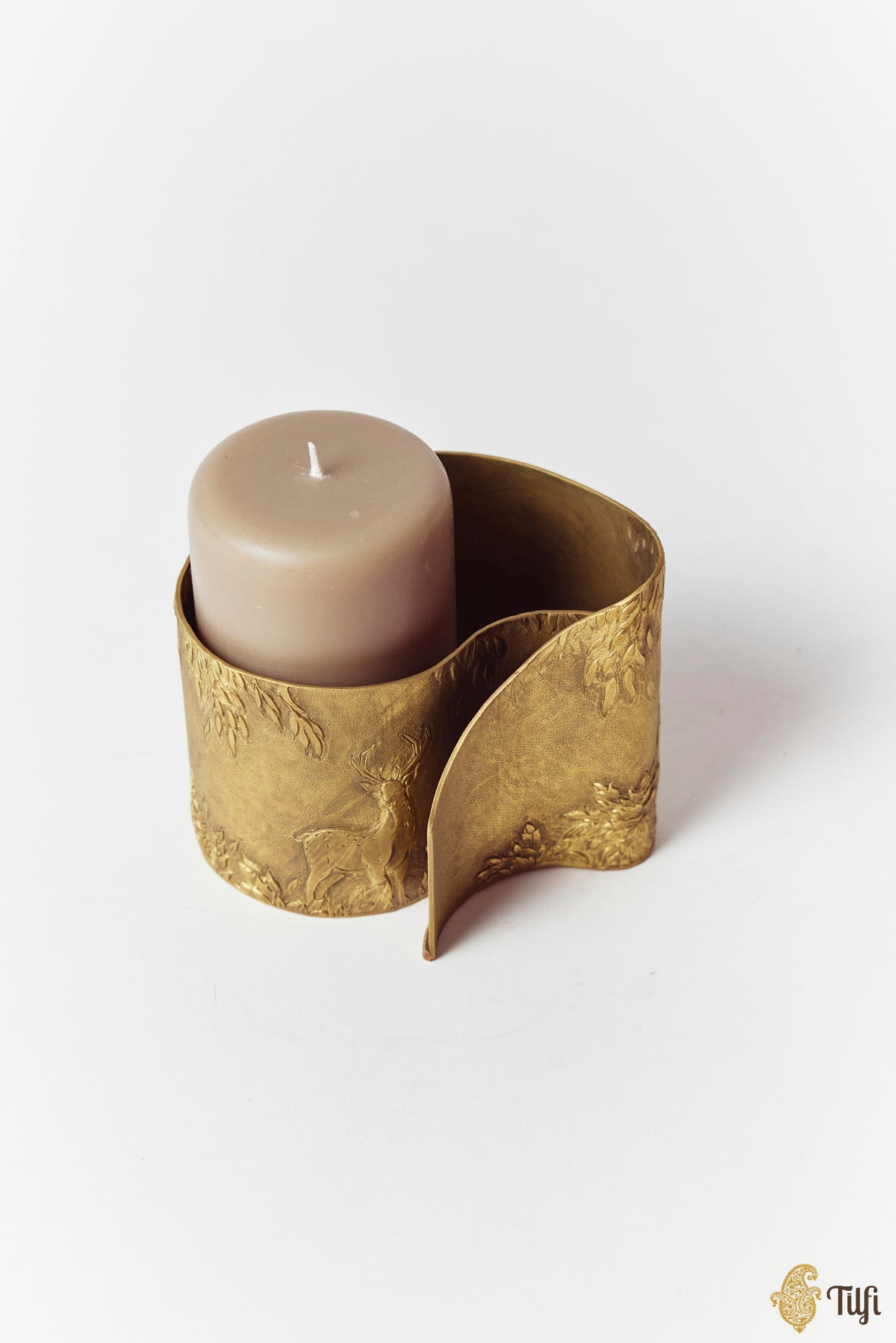 'The Edge of Pursuit' Handcrafted Single Candle Holder