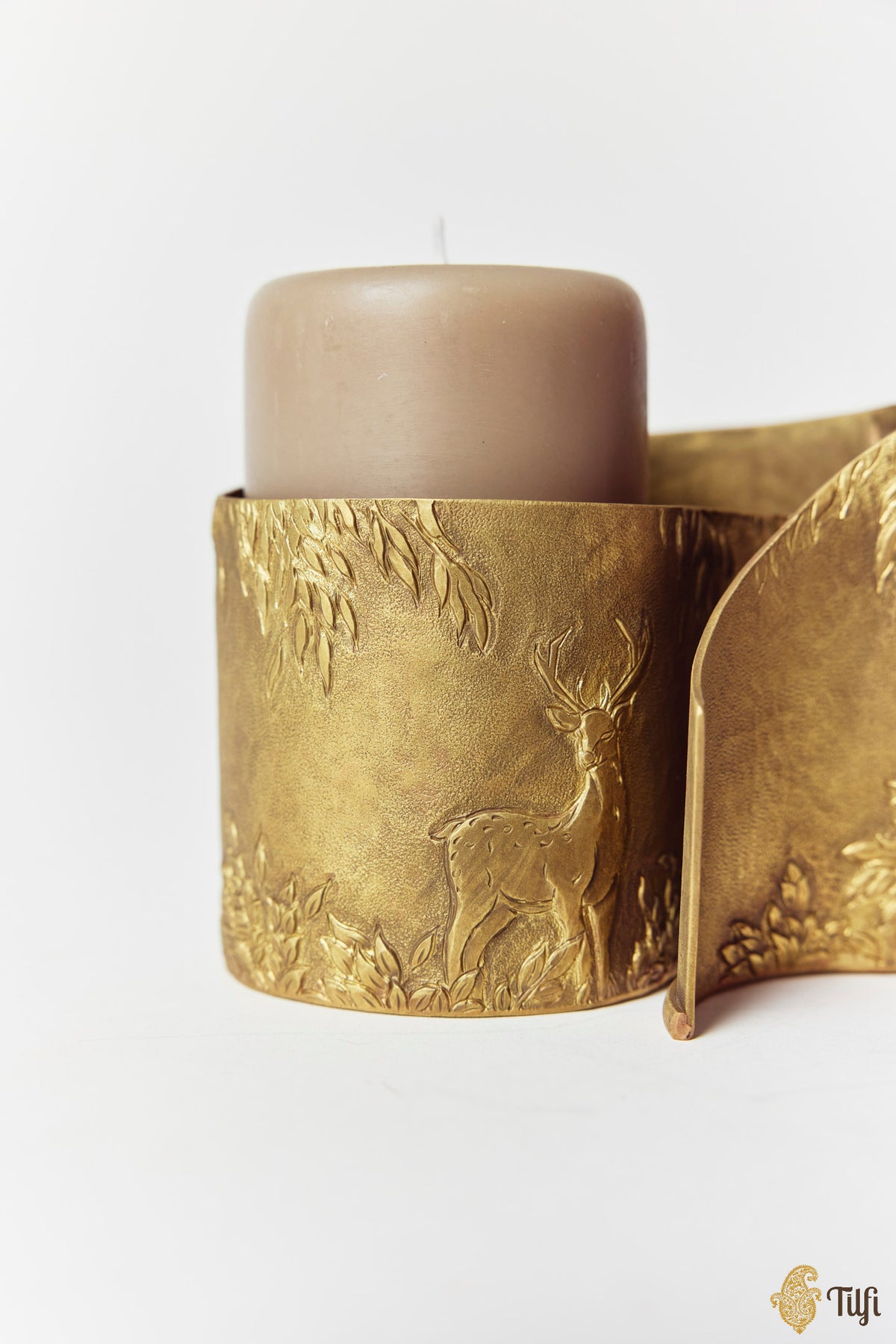 'The Edge of Pursuit' Handcrafted Single Candle Holder