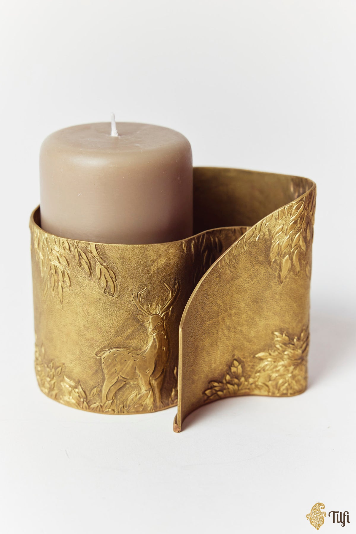 'The Edge of Pursuit' Handcrafted Single Candle Holder