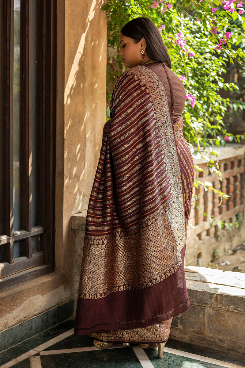 The Secret Garden Saree–