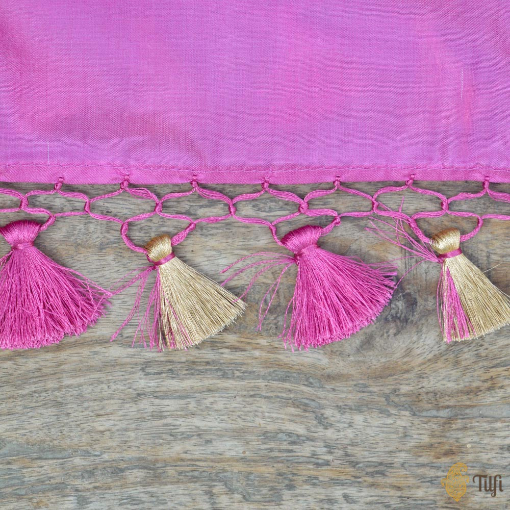 Pista Green Pure Katan Silk Banarasi Handloom Patola Dupatta