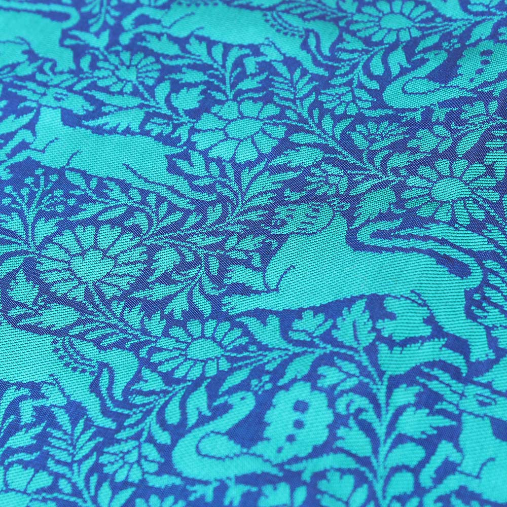 Royal Blue Pure Katan Silk Banarasi Handloom Saree