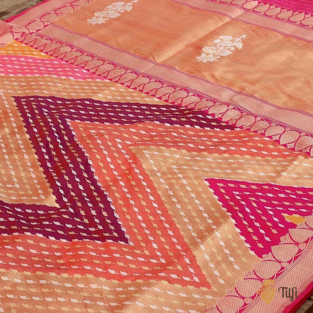 Rangkat Pure Katan Silk Banarasi Handloom Saree