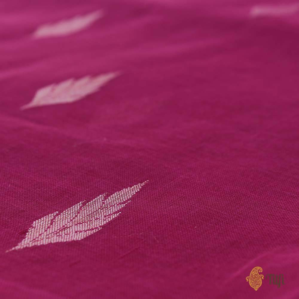 Pink Pure Cotton Banarasi Handloom Saree