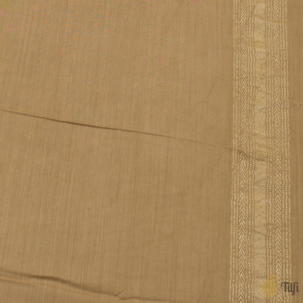 Red Pure Monga Silk Banarasi Handloom Saree