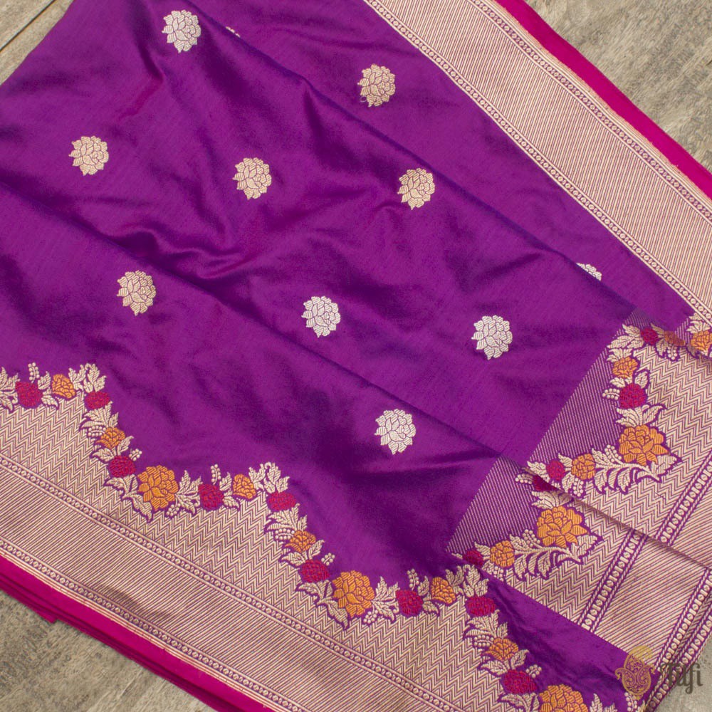 Myntra Handloom Saree Woven Design Cotton Handloom Saree With