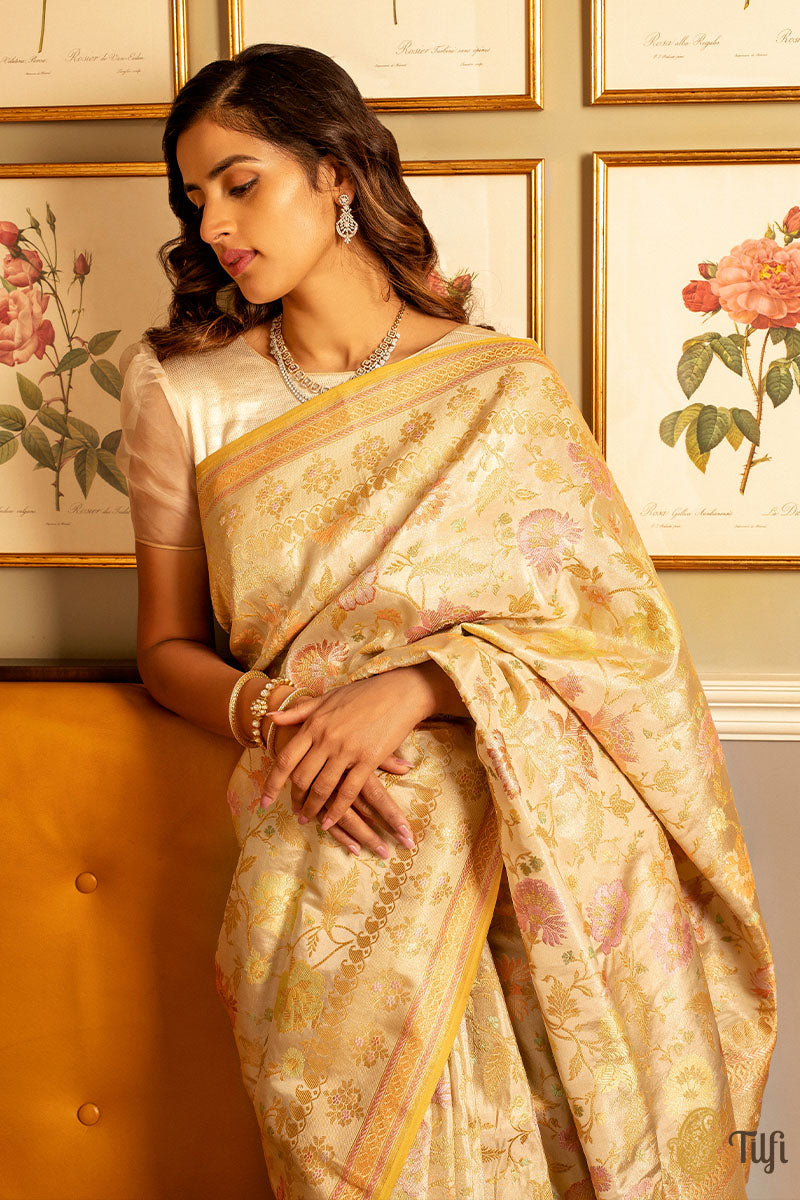 Pure Handwoven Banarasi Sarees Page 4 - Tilfi