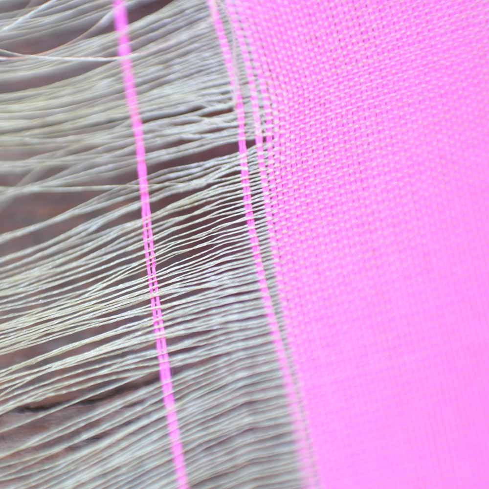 Ivory-Pink Pure Katan Silk Handloom Banarasi Saree